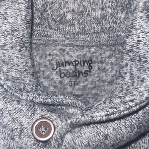 Jumping Beans size 3T cowl neck toddler boys knit sweatshirt.